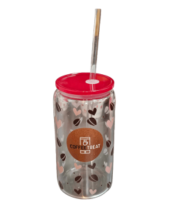 Glass Iced Latte Jars