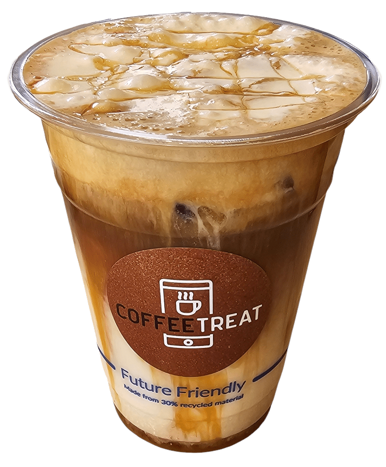 Iced Caramel Pecan Latte