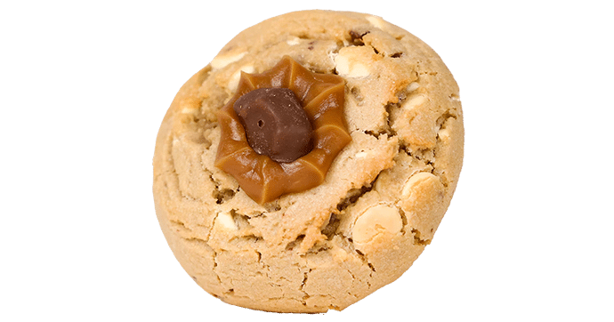 Salted-Caramel Filled Loaded Cookie