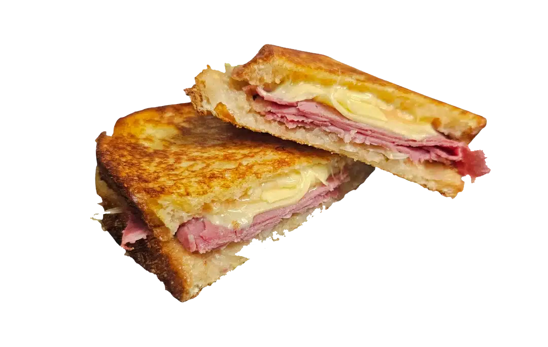 Corned beef toastie